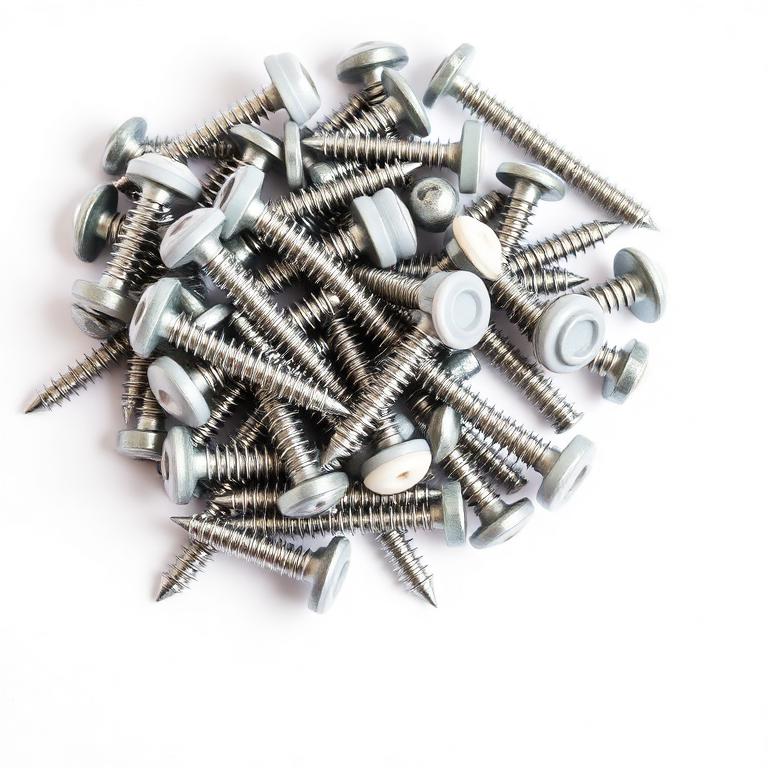 Roof screws, washers & caps