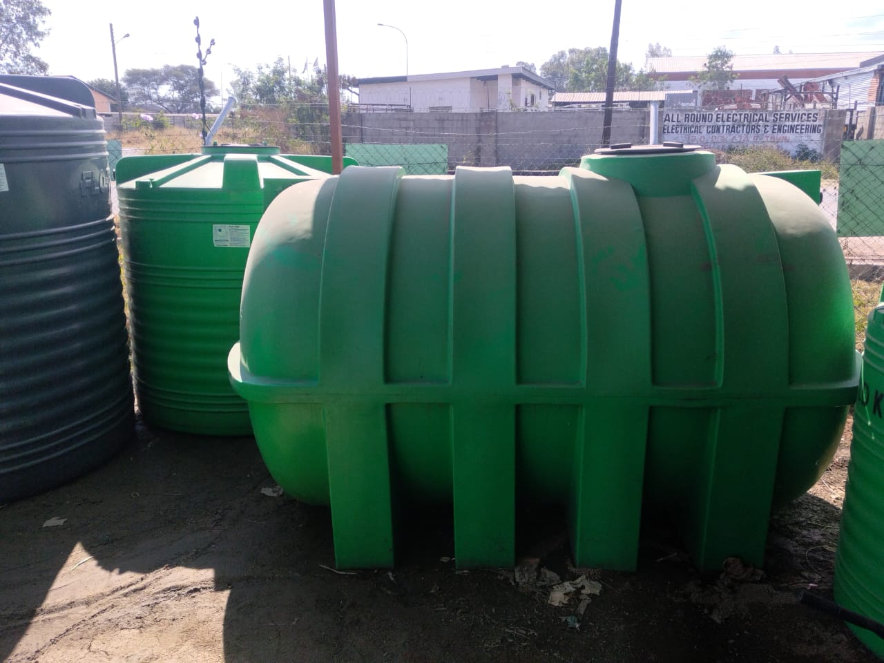 Flo-Tek horizontal water tanks