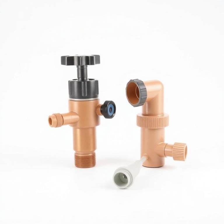 Tank taps, outlets & elbows