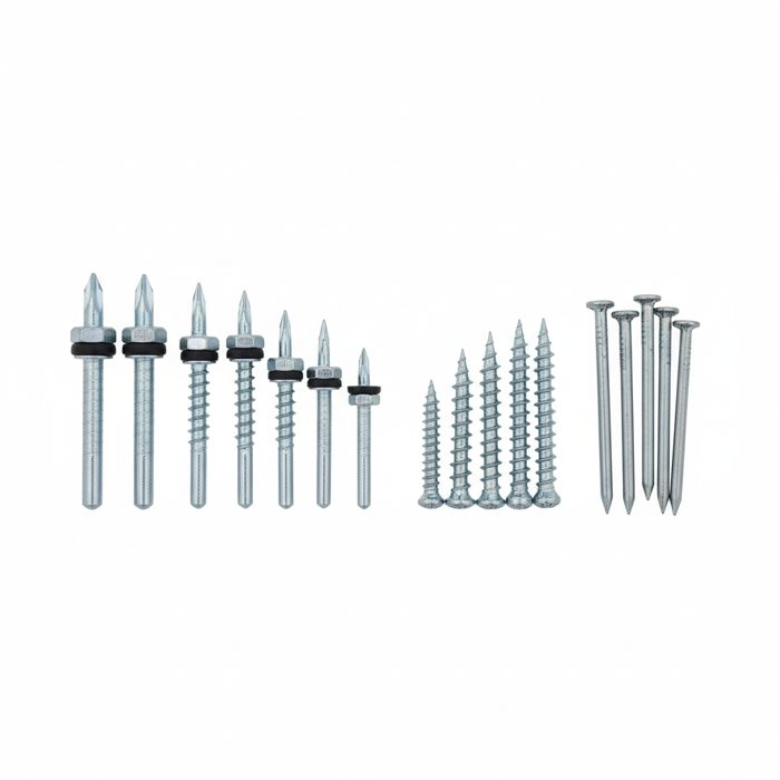 Tek screws & roofing nails