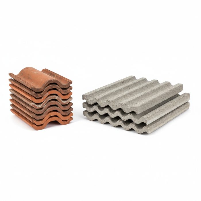 Roof tiles (concrete & clay)