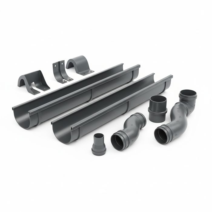 Gutters, brackets & downpipes