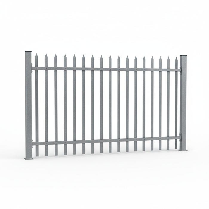 Palisade fencing panels