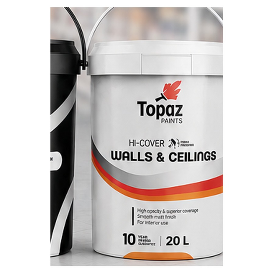Topaz Hi-Cover walls & ceilings (20L)