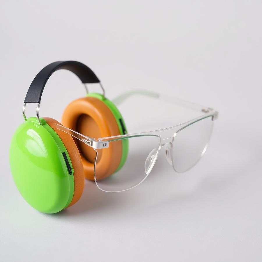Safety glasses & ear protection