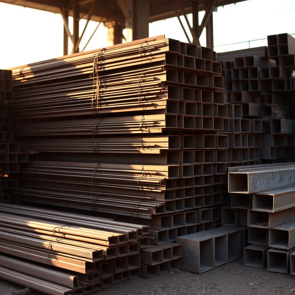 Structural steel and rebar